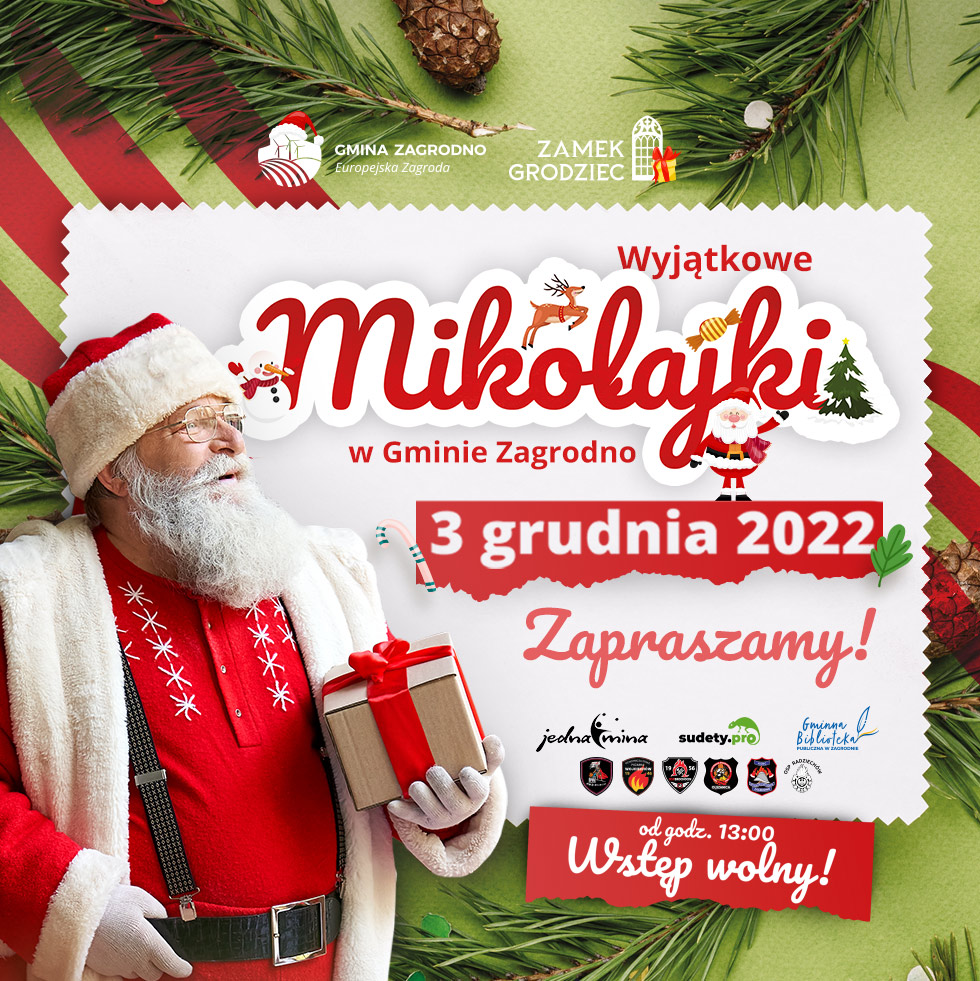 wyjątkowe mikołajki w gminie Zagrodno 3 grudnia 2022